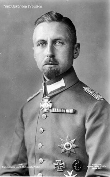 Prince Oskar Of Prussia
