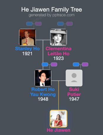He Jiawen family tree overview