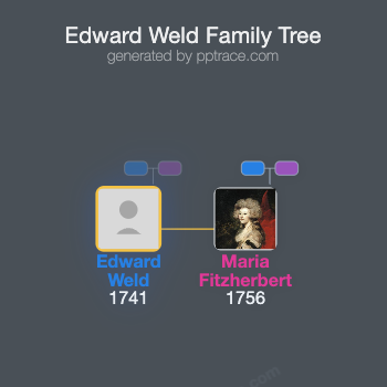 Edward Weld family tree overview