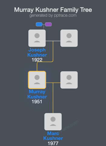 Murray Kushner family tree overview