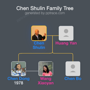 Chen Shulin family tree overview