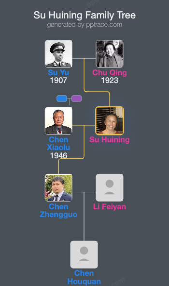 Su Huining family tree overview