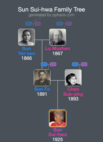 Sun Sui-hwa family tree overview