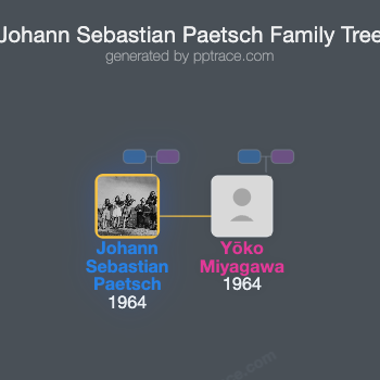 Johann Sebastian Paetsch family tree overview
