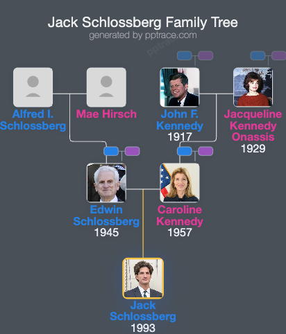Jack Schlossberg family tree overview