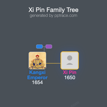 Xi Pin family tree overview