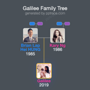 Galilee family tree overview