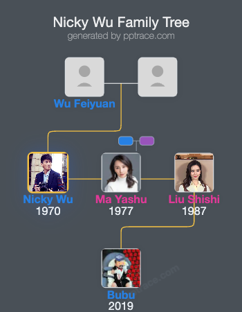 Nicky Wu family tree overview