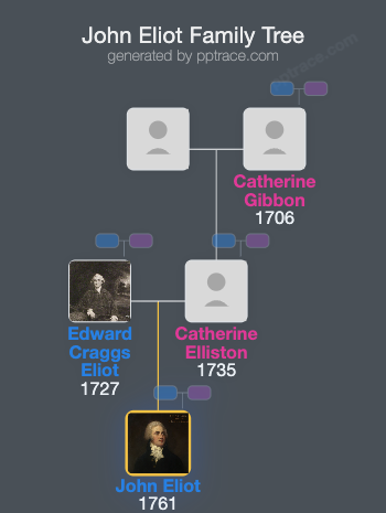 John Eliot, 1st Earl Of St Germans family tree overview