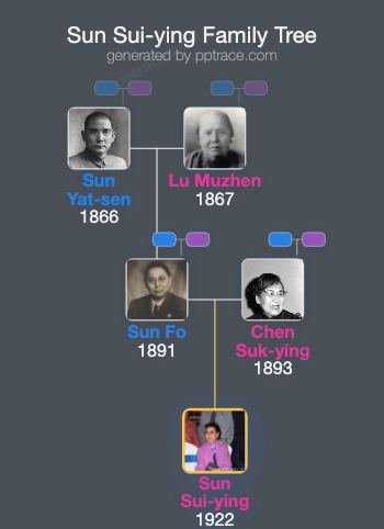 Sun Sui-ying family tree overview