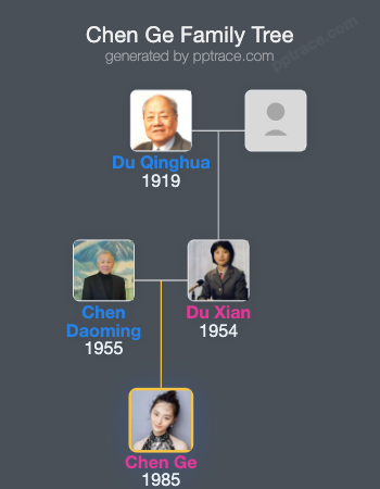 Chen Ge family tree overview