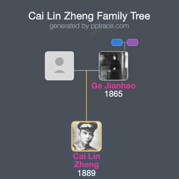 Cai Lin Zheng family tree overview