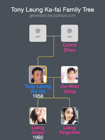 Tony Leung Ka-fai family tree overview