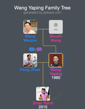 Wang Yaping family tree overview