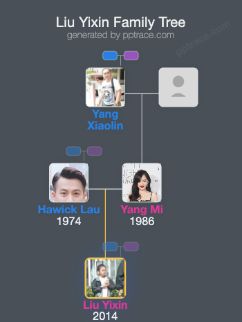 Liu Yixin family tree overview