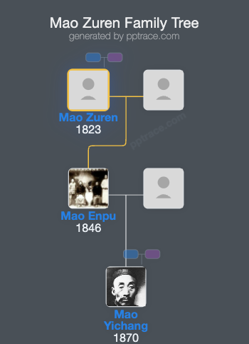 Mao Zuren family tree overview