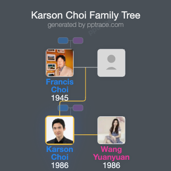 Karson Choi family tree overview