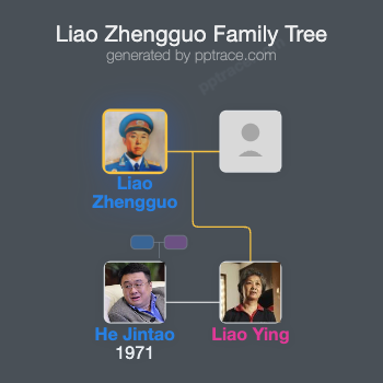 Liao Zhengguo family tree overview