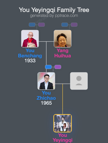 You Yeyingqi family tree overview