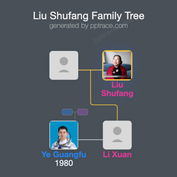 Liu Shufang family tree overview