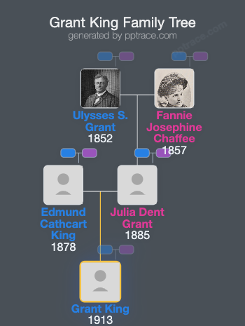 Grant King family tree overview