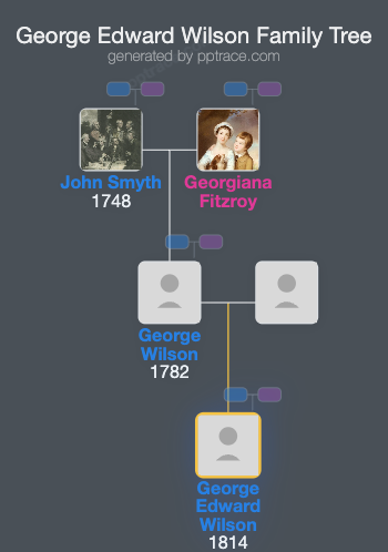 George Edward Wilson family tree overview