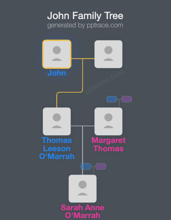 John family tree overview