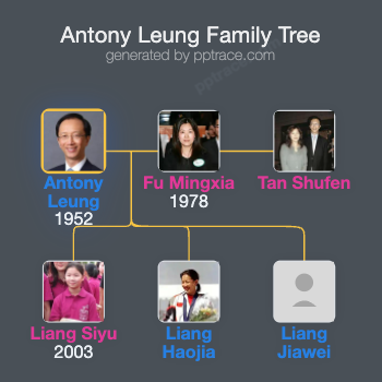 Antony Leung family tree overview