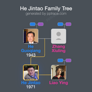 He Jintao family tree overview