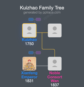 Kuizhao family tree overview