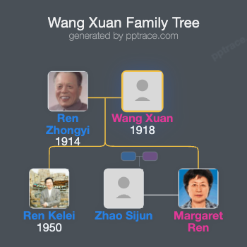 Wang Xuan family tree overview
