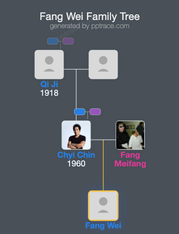 Fang Wei family tree overview
