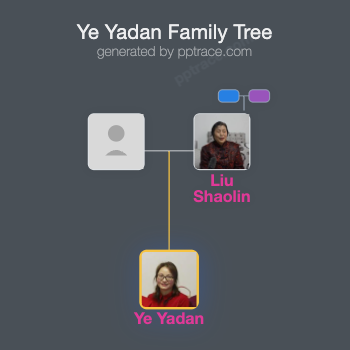 Ye Yadan family tree overview