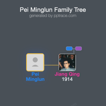 Pei Minglun family tree overview