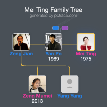 Mei Ting family tree overview