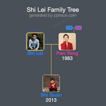 Shi Lei family tree overview