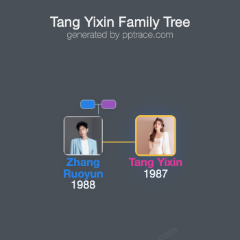 Tang Yixin family tree overview