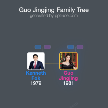Guo Jingjing family tree overview