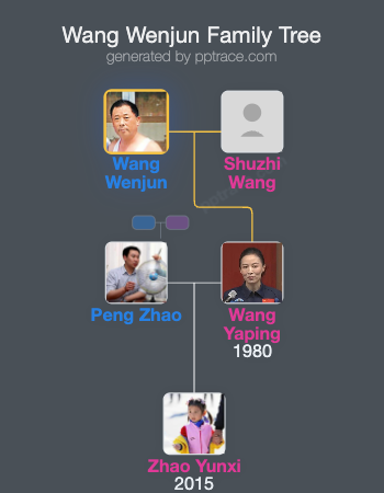 Wang Wenjun family tree overview