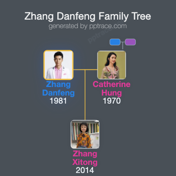 Zhang Danfeng family tree overview