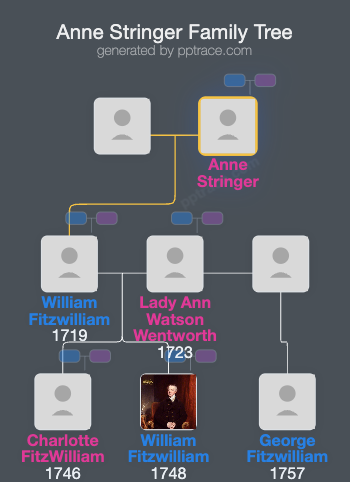 Anne Stringer family tree overview