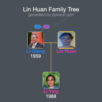 Lin Huan family tree overview