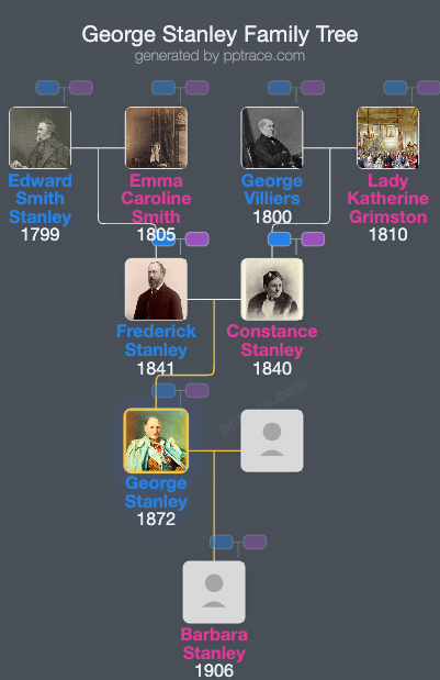George Stanley family tree overview