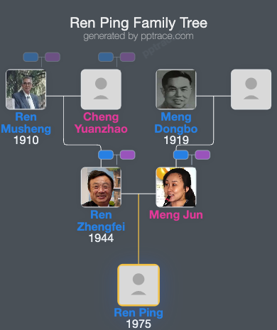Ren Ping family tree overview