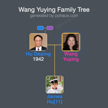Wang Yuying family tree overview