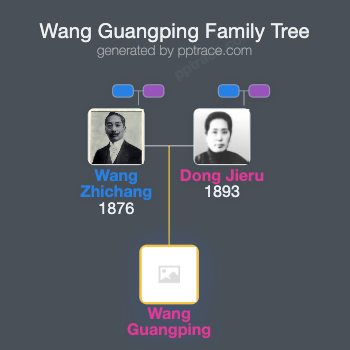 Wang Guangping family tree overview