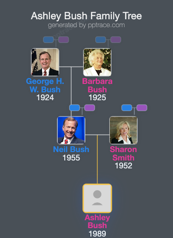 Ashley Bush family tree overview