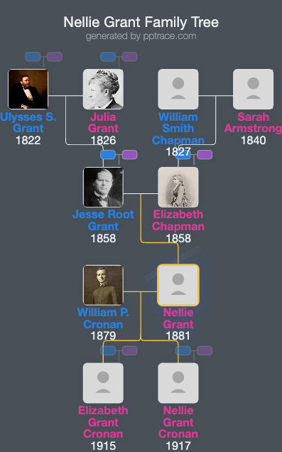 Nellie Grant family tree overview