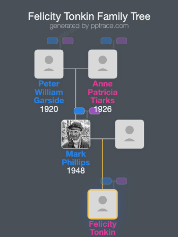 Felicity Tonkin family tree overview
