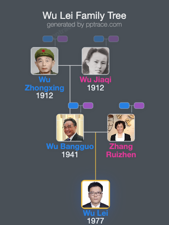 Wu Lei family tree overview